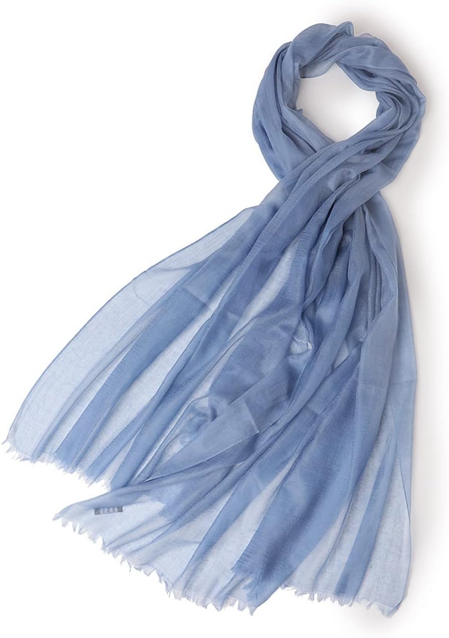 Prettystern Damen 100% Kaschmir feder-leicht Ring Pashmina Schal Abendkleid Stola aus feiner 200 gar