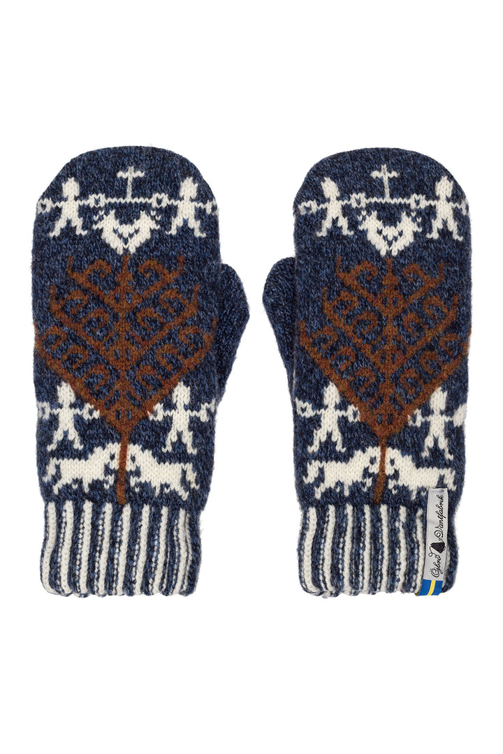 ÖJBRO VANTFABRIK Fäustlinge 4 Lagen 100% Merinowolle versch. Modelle, Grösse S-L (6-11) Handschuhe S
