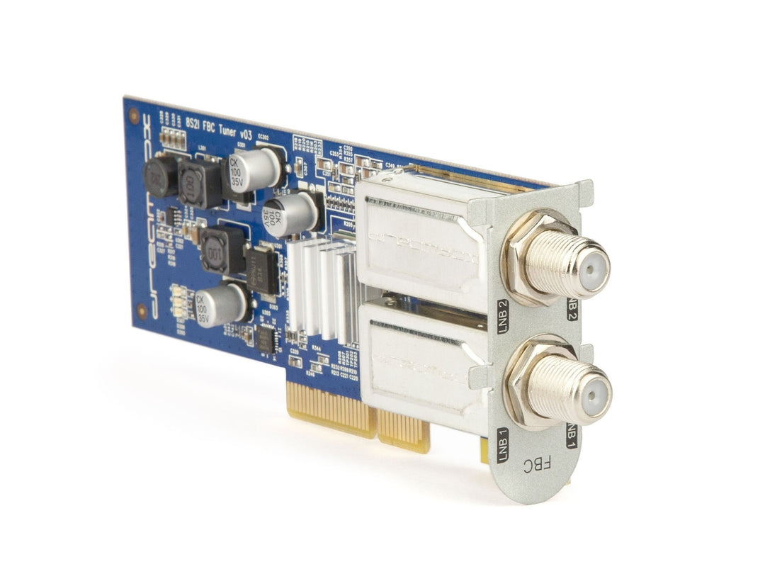 Dreambox 13070 "DVB-S2 FBC Twin Tuner, 8 Demodulatoren Silber