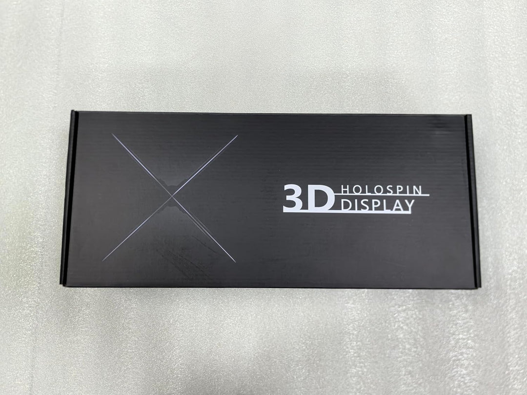80CM 3D Hologramm Projektor mit WiFi und Bluetooth,3D Hologramm Fan mit 928 LEDs und 2600 cd/m² und