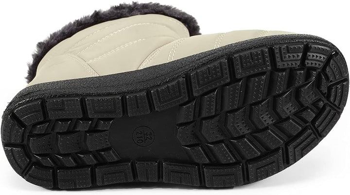 Gaatpot Kinder Winterschuhe Jungen Mädchen Winterstiefel Schneestiefel Wasserdicht Warm gefütterte S