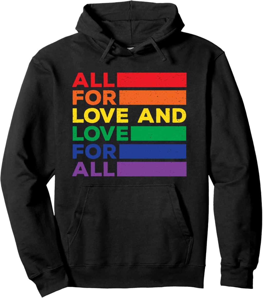 Flag Equality CSD Pride Day Geschenk Lesbian LGBTQ LGBTQ+ Pullover Hoodie