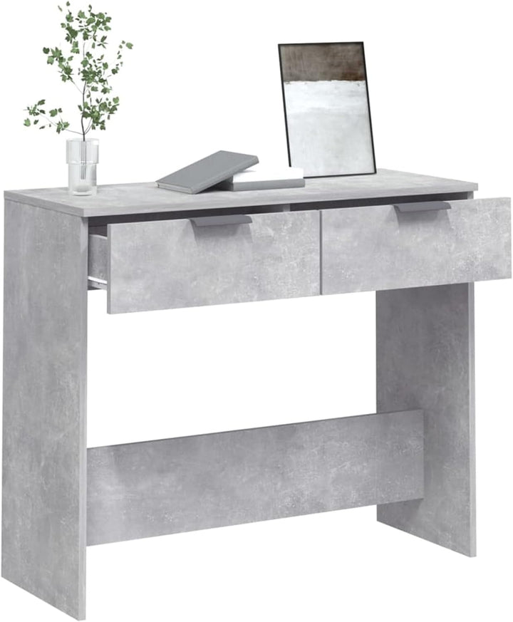Tidyard Konsolentisch 2 Schubladen Konsole Beistelltisch Sideboard Flurtisch Ablagetisch Frisiertisc