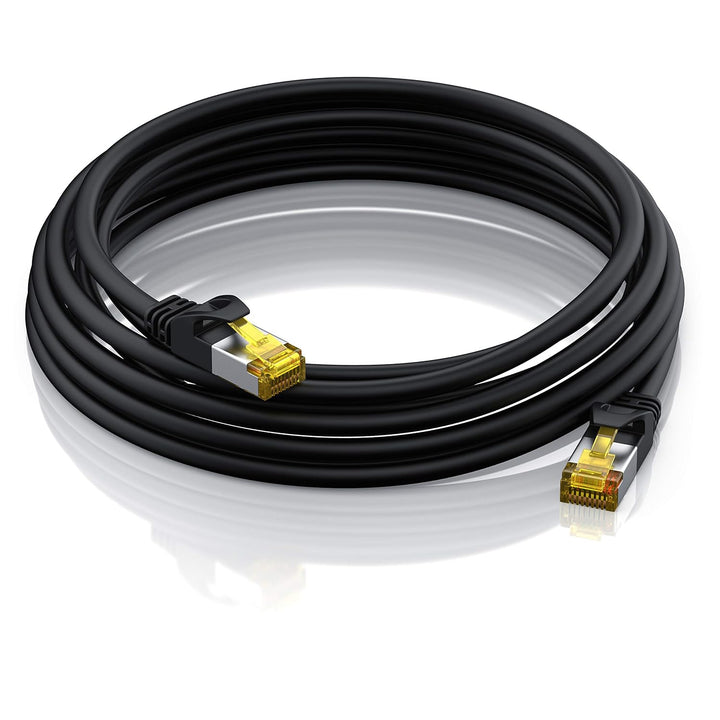 CSL - Cat 7 Netzwerkkabel Slim - 15m - Patchkabel – RJ45 – LAN Ethernet Gigabit Kabel – 10000 Mbit –