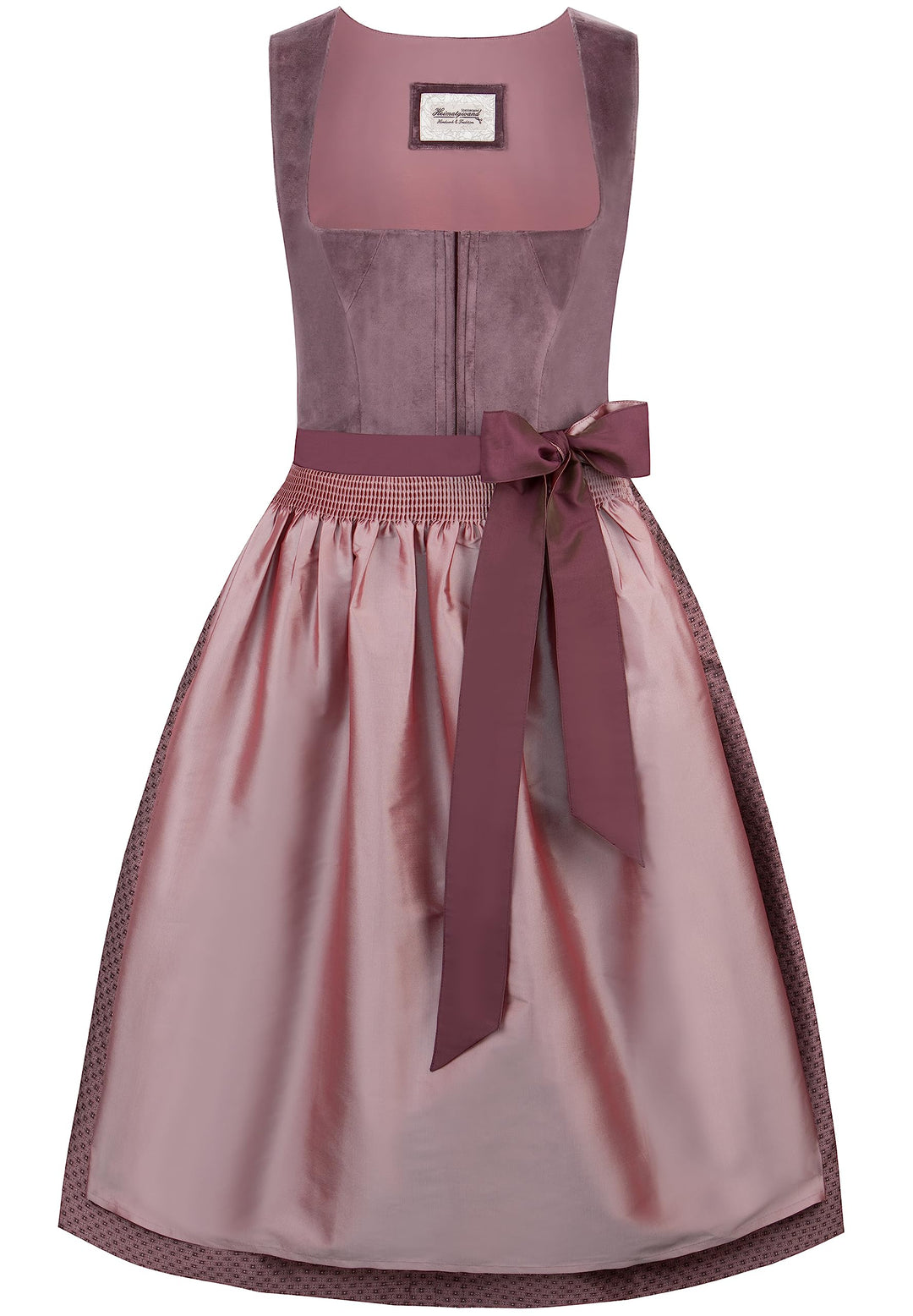 Stockerpoint Damen Dirndl Malve Kleid für besondere Anlässe 44 Aubergine, 44 Aubergine