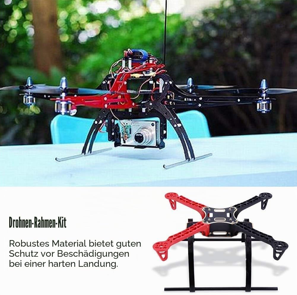 Drfeify RC Drohne Rahmen-Kit, Kunststoff-Glasfaser-X-Struktur-Drohnenrahmen-Kit Playing Accessories