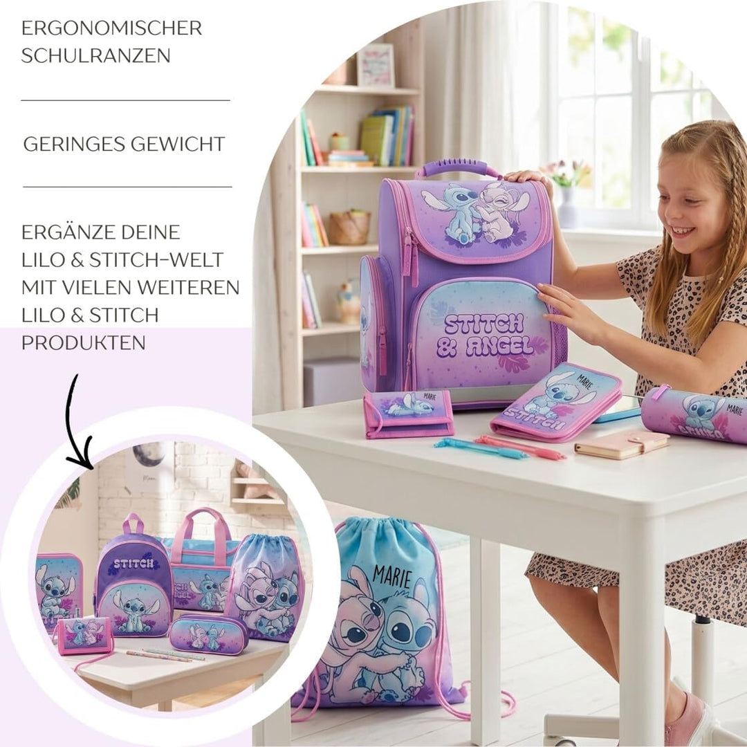 Undercover Schulranzen Set 1. Klasse - Personalisierter Inhalt mit Name - Schultasche Jungen Mädchen