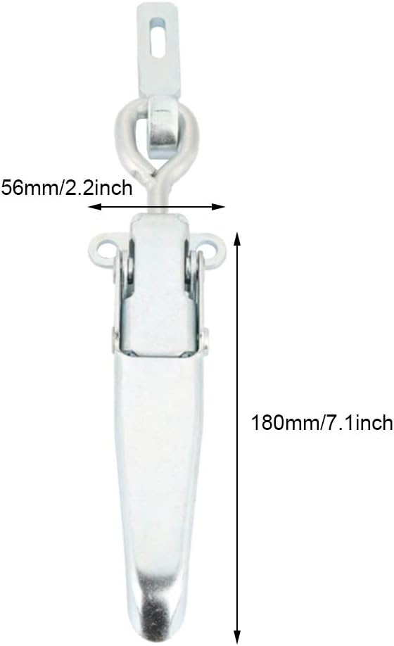 VOBOR Spannverschluss Bordwandverschluss,Anhänger verriegelung Spannverschluss Metall Schnallenversc