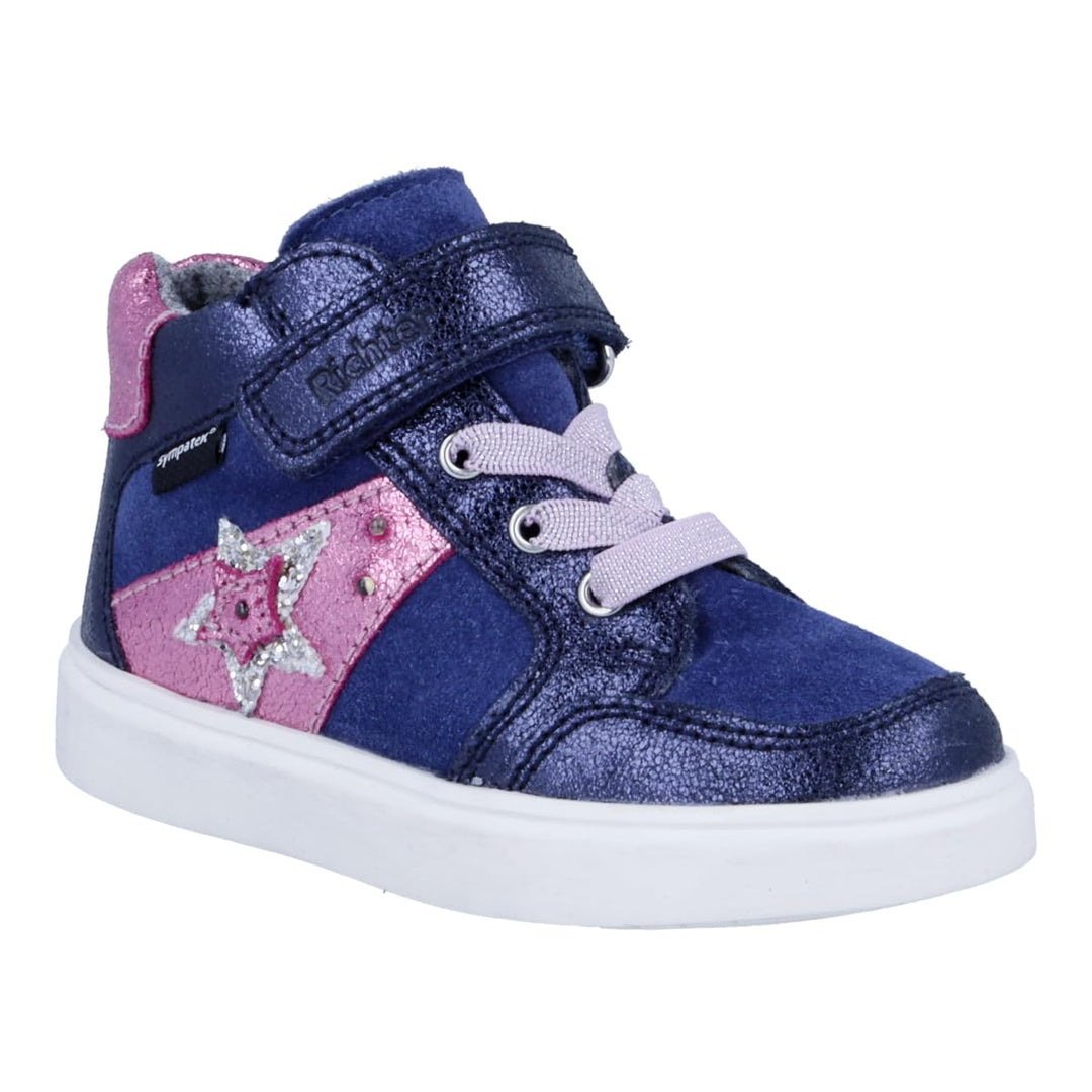 Richter Mädchen Flora Sneaker 31 EU Marine Nauti Cand Si, 31 EU Marine Nauti Cand Si