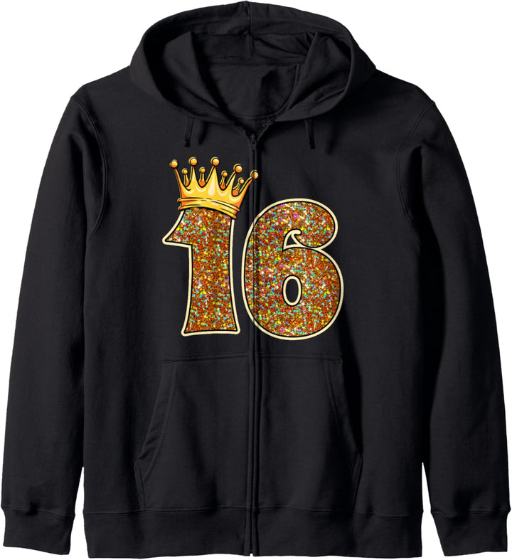 16. Geburtstagsgeschenk für das Mädchen zum 16. Geburtstag Kapuzenjacke