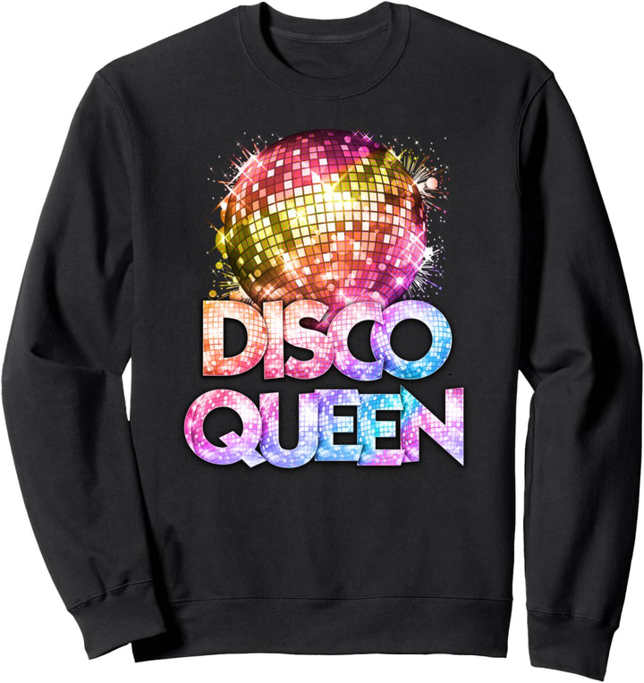 Disco Queen - 70er Jahre Disco Themed Vintage Seventies Sweatshirt