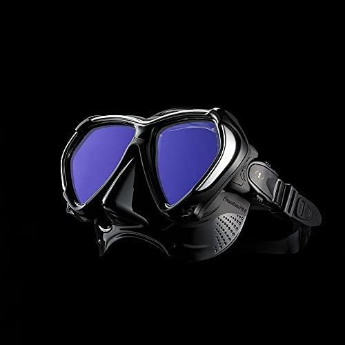 TUSA Paragon M2001SQB - Profi Tauchermaske schwarz/rot, schwarz/rot
