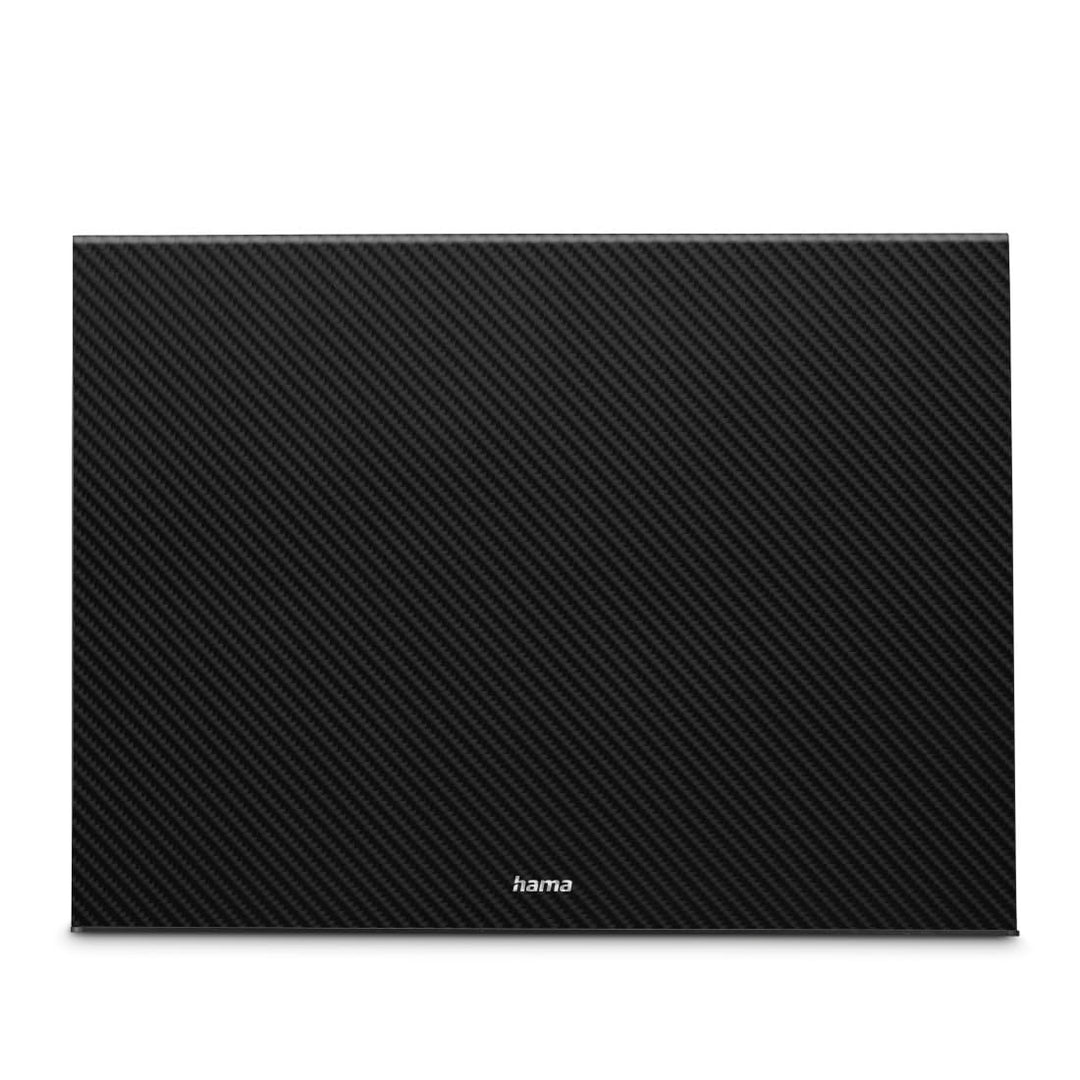 Hama Laptop-Stand "Carbon", bis 47 cm (18,4"), Carbonoptik, Schwarz
