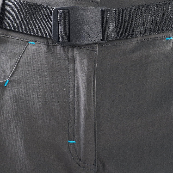 Black Crevice Trekking-Shorts Damen I Wandershorts Damen kurz I Damen Outdoor-Shorts I wasserabweise