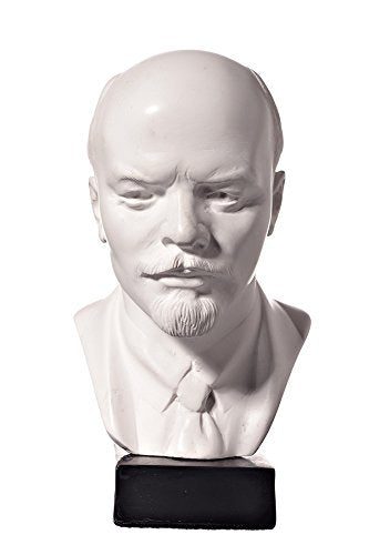 danila-souvenirs Sowjetischer russischer Leader Wladimir Lenin marmor Büste Statue Skulptur 13 cm