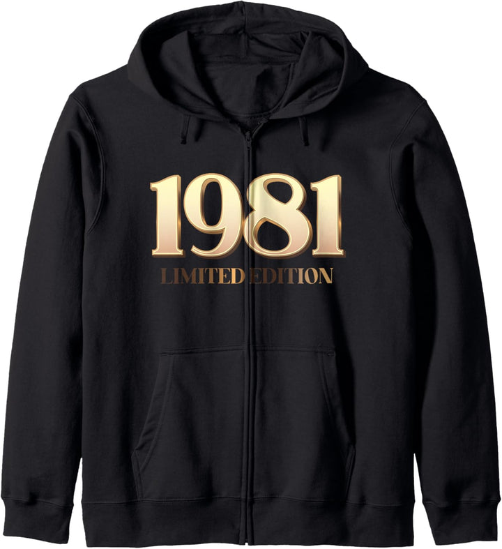 42. Geburtstag Mann Frau 42 Jahre 1981 Deko Lustig Geschenk Kapuzenjacke
