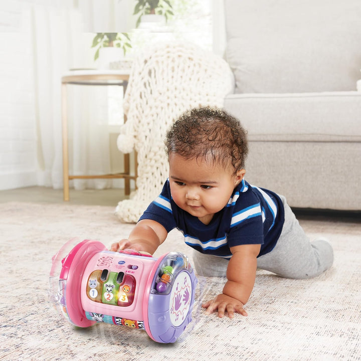 Vtech 3-in-1 Rollende Entdecker-Trommel pink