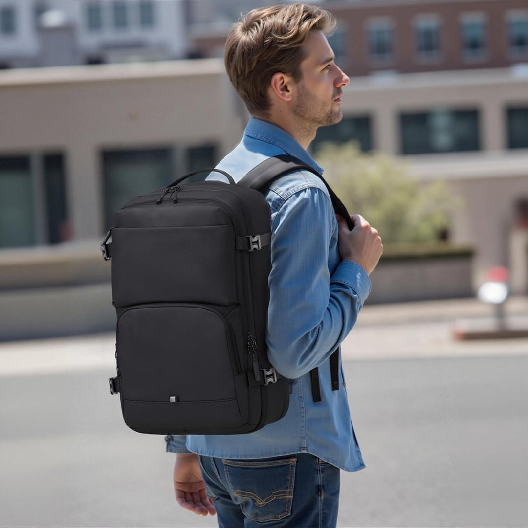 Handgepäck Rucksack, Wasserdichter Multifunktionaler Rucksack Handgepäck Flugzeug mit Laptopfach, Gr