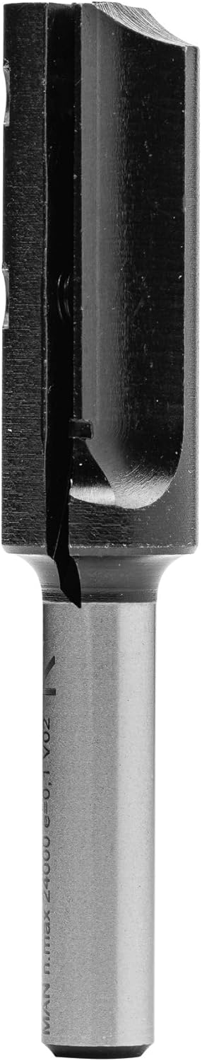 ENT 20045 Wendeplatten - Nutfräser HW, Schaft (S) 8 mm, Durchmesser (D) 15 mm, NL 30 mm, Z1, GL 74 m