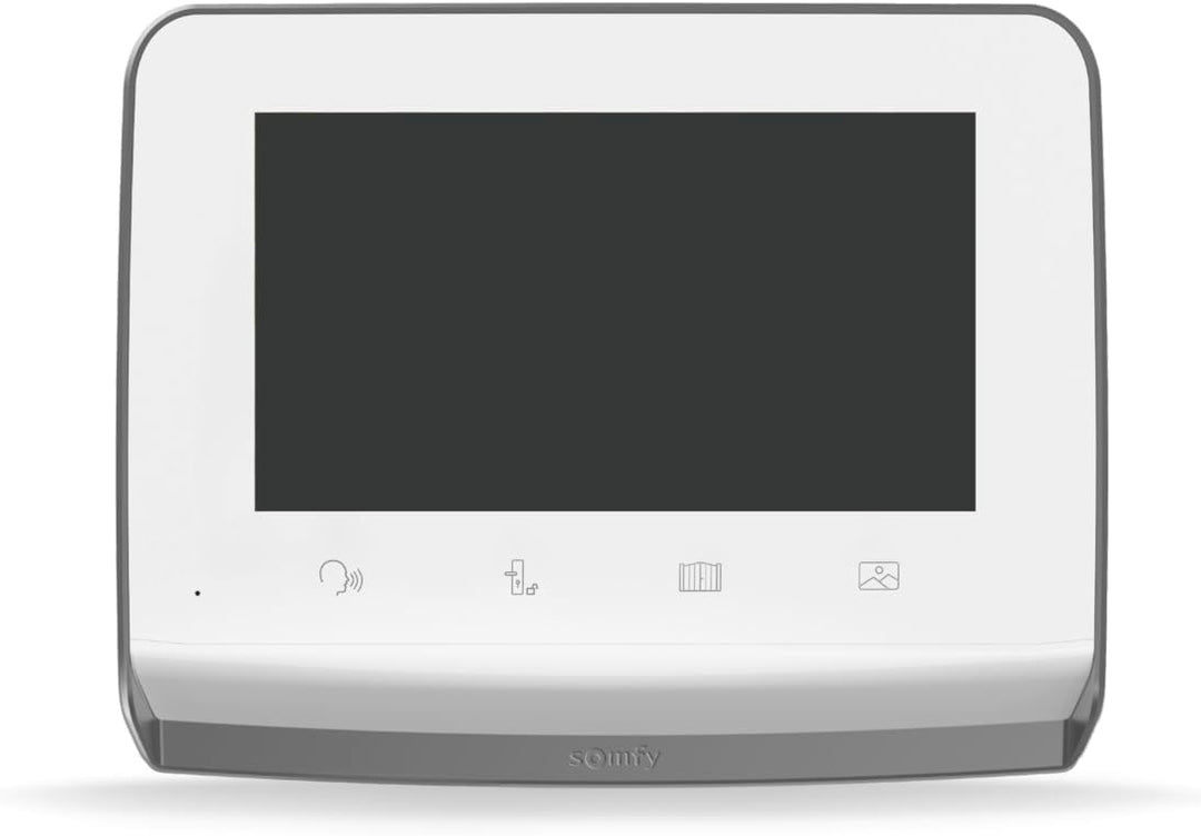 Somfy 1871229 – Video-Türsprechanlage V350 WLAN | Vernetzte Gegensprechanlage | 7-Zoll-Bildschirm |