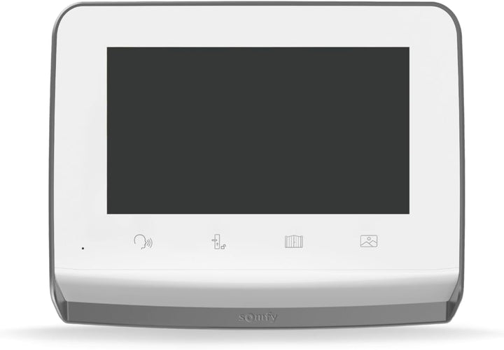 Somfy 1871229 – Video-Türsprechanlage V350 WLAN | Vernetzte Gegensprechanlage | 7-Zoll-Bildschirm |