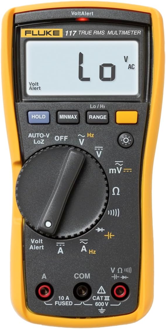 Fluke 117 Digitaler Multimeter, LCD, 6000 Ziffern CAT III 600 V 1) Standard Single, 1) Standard Sing