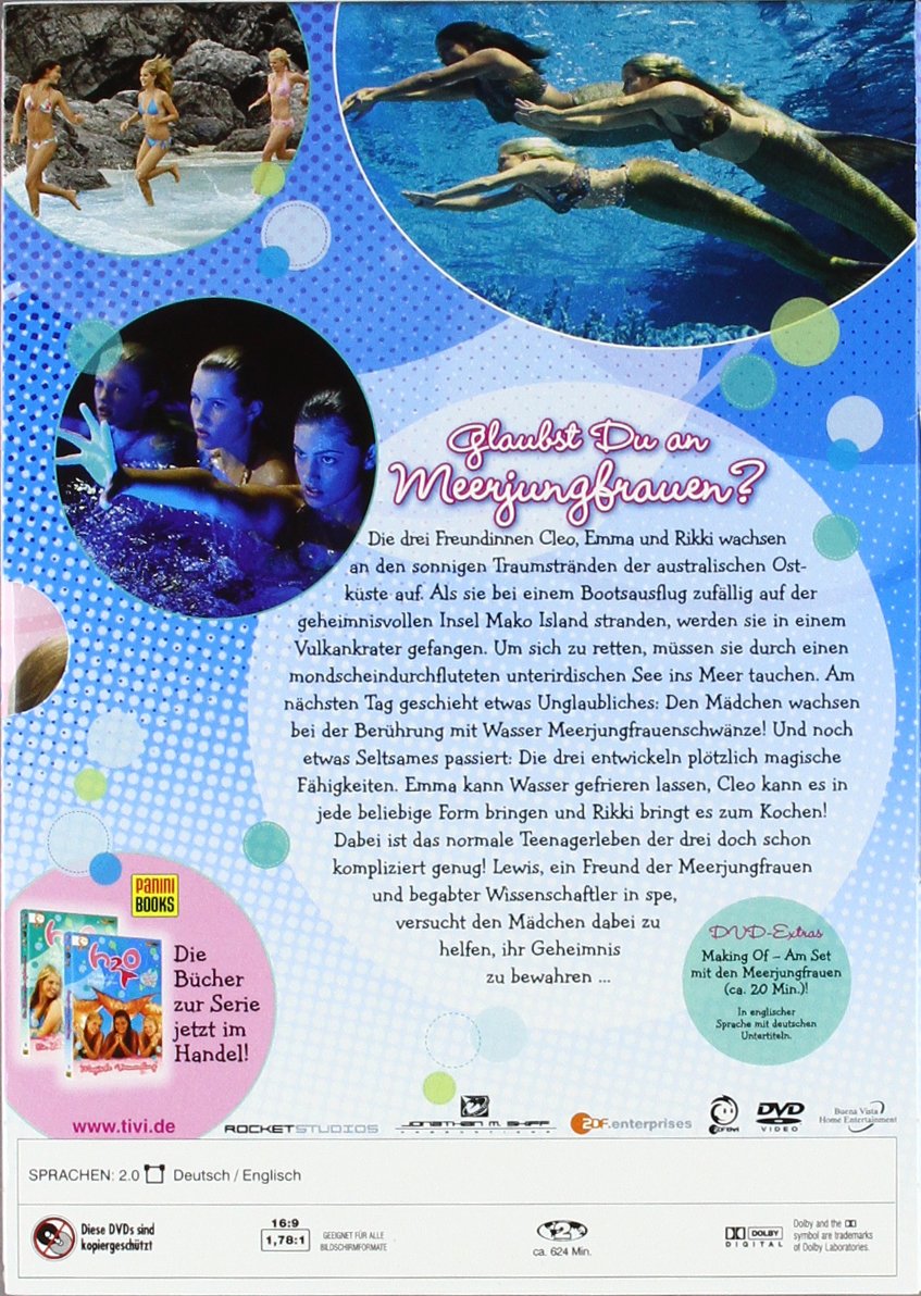 H2O - Plötzlich Meerjungfrau: Die komplette 1. Staffel, DVD
