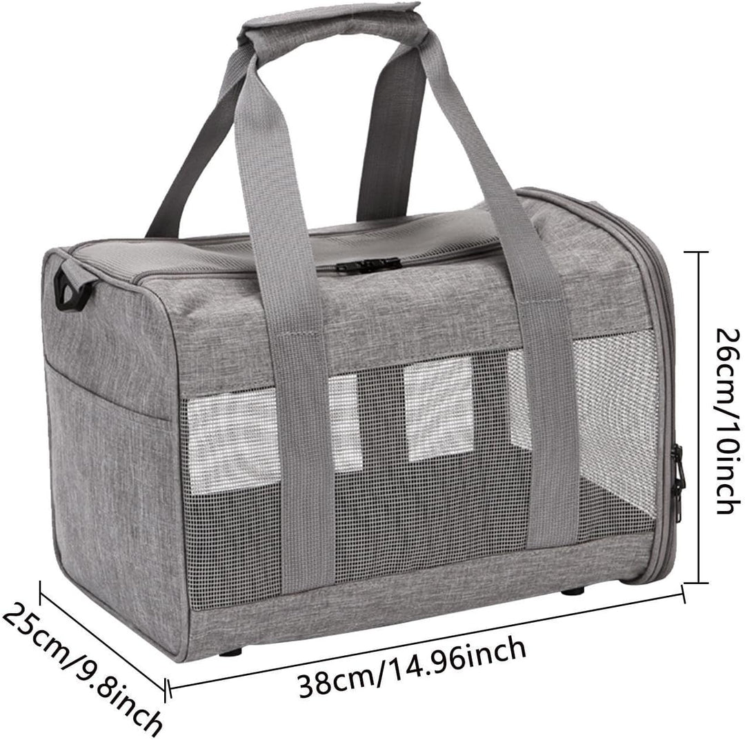 Transportbox Katze Katzen Transportboxen, Faltbar Hundetransportbox Katzentransportbox Mit Einstellb