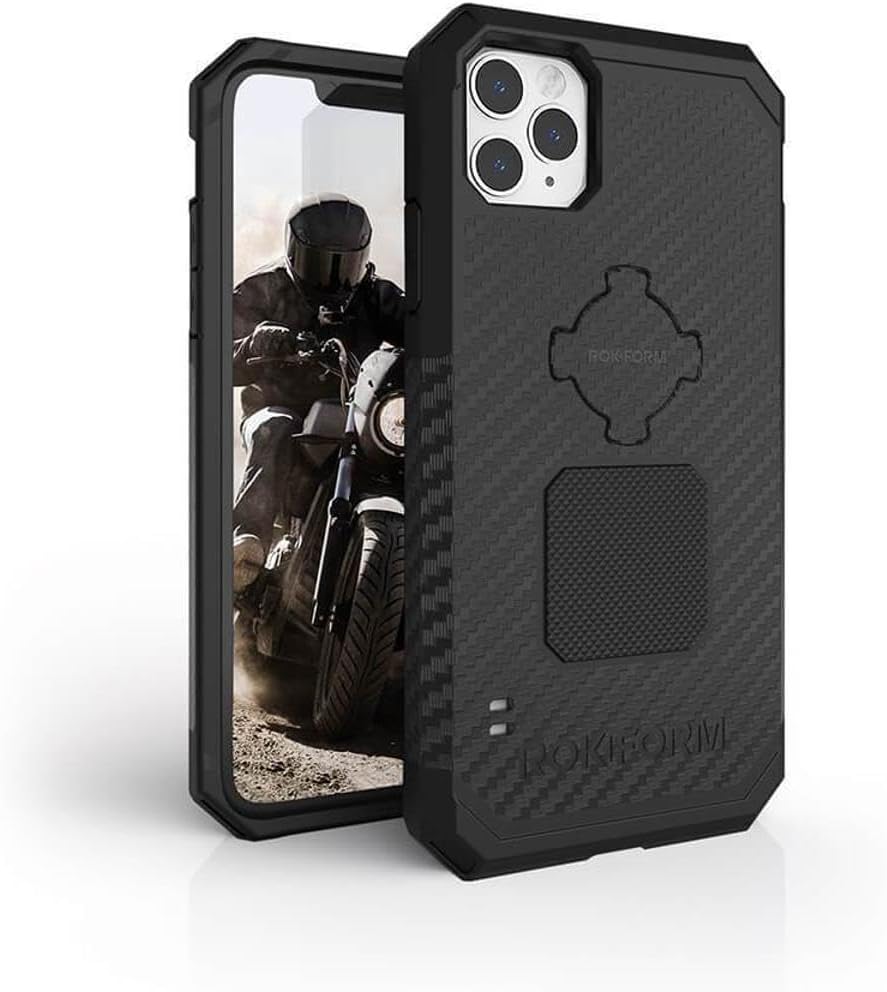 Rokform - iPhone 11 Pro Hülle, magnetisch mit Dreh Verriegelung - iPhone 11 Pro Handyhülle nach Mili