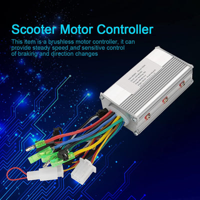 Brushless Controller 24V 350W Elektrofahrrad Brushless Motor Controller Aluminium Motor Controller f