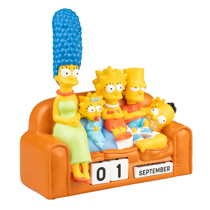 Grupo Erik Ewiger Kalender Die Simpsons Figuren - 3D Kalender Tischkalender zum Aufstellen - Dauerka