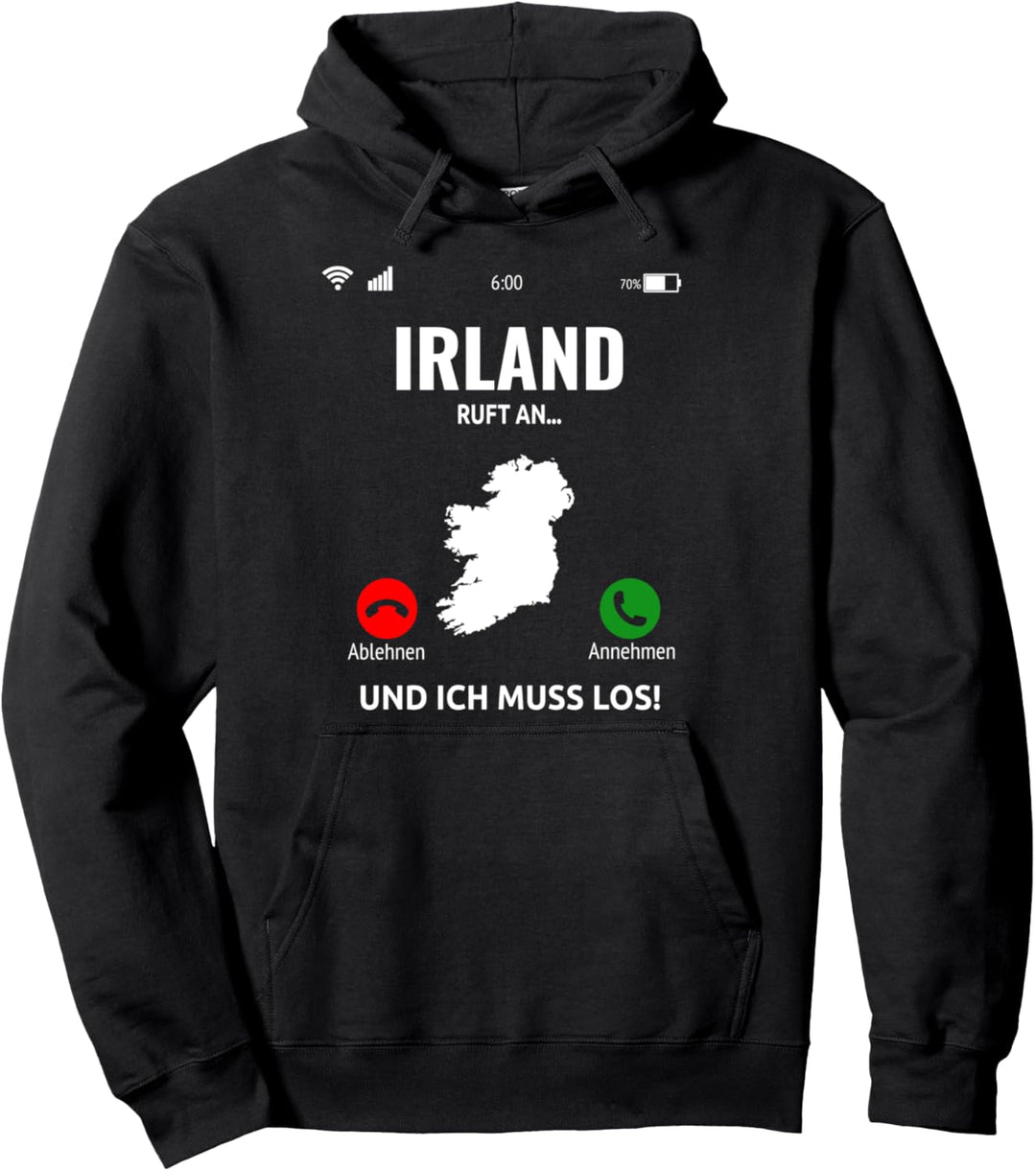 Irland Ruft An Design Ireland Urlaub Irland Pullover Hoodie