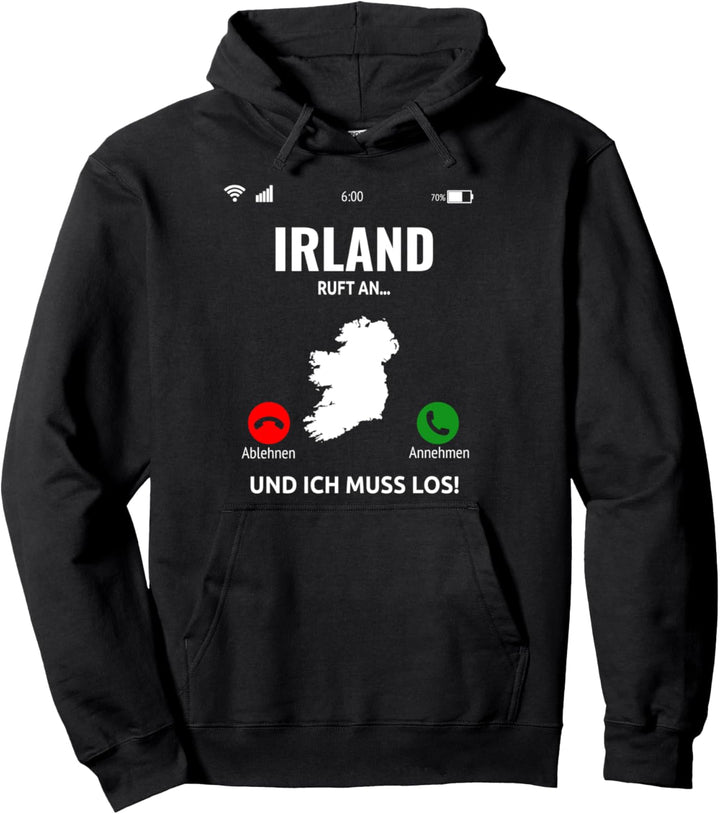 Irland Ruft An Design Ireland Urlaub Irland Pullover Hoodie