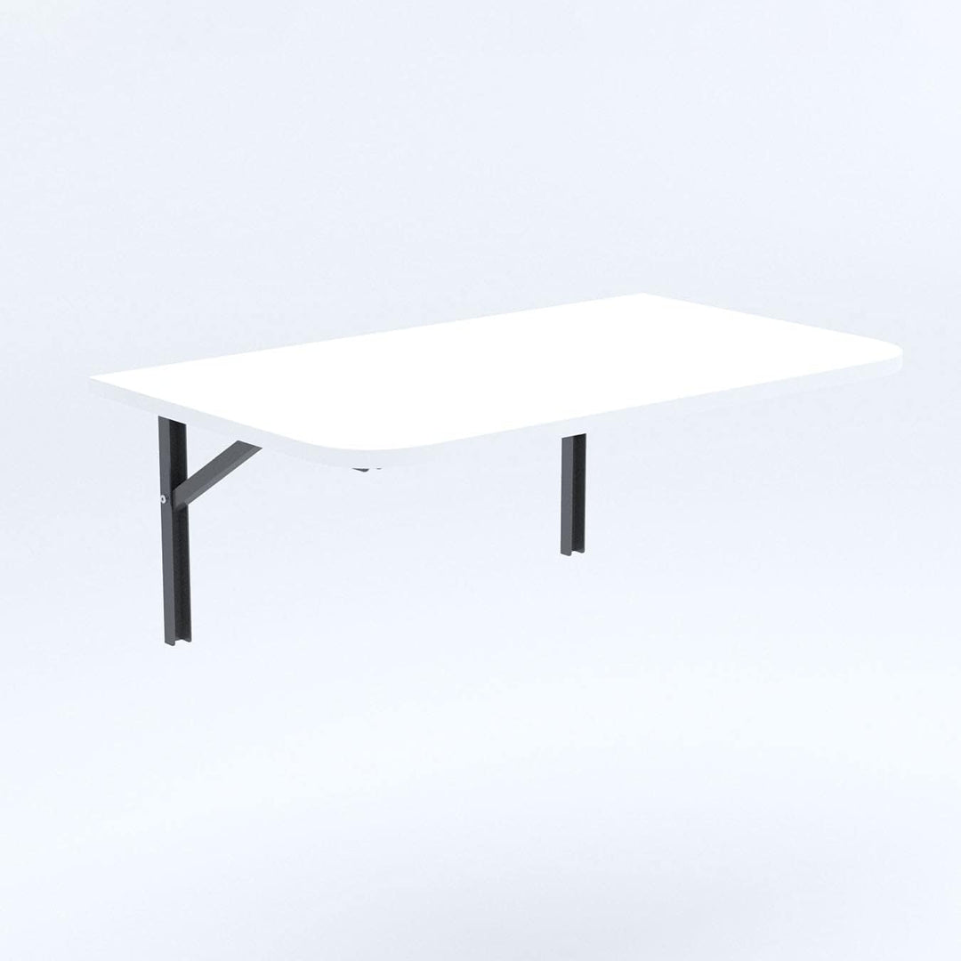 AKKE Wandklapptisch mit Abgerundeten Ecken Klapptisch Esstisch Wandtisch Küchentisch Schreibtisch Ki