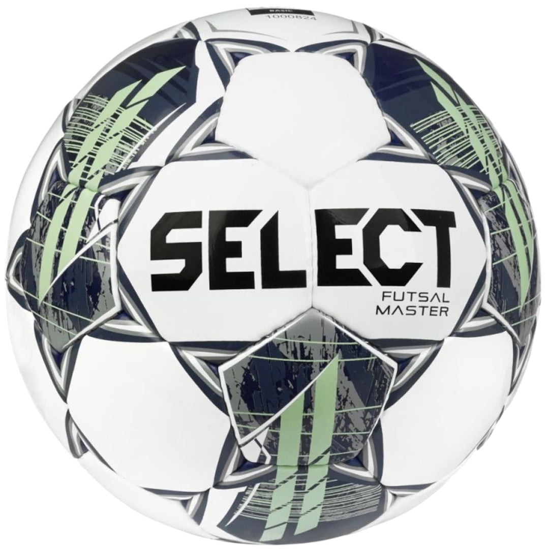 Select Futsal Master FIFA Basic Ball Master WHT-GRE, Unisex, Ball zum Fussball, White/Grey/Black/Gre