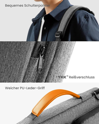 tomtoc 360° Tasche Hülle für 14-Zoll Neu MacBook Pro M3/M2/M1 Pro/Max A2992 A2918 A2779 A2442 2023-2
