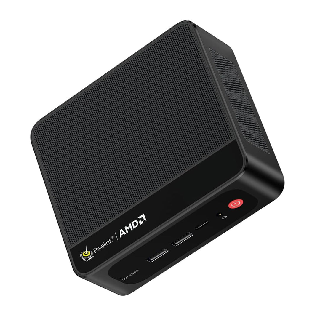 Beelink SER5 MAX Mini PC, AMD Ryzen 7 7735HS, 8C/16T bis zu 4.75GHz, 24GB LPDDR5 RAM 500GB M.2 NVME