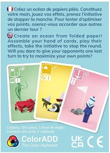 ASMODEE | Sea Salt & Paper | FR/EN | Bombyx | Gesellschaftsspiel | 2 bis 4 Spieler | Alter 8+ | 15-3