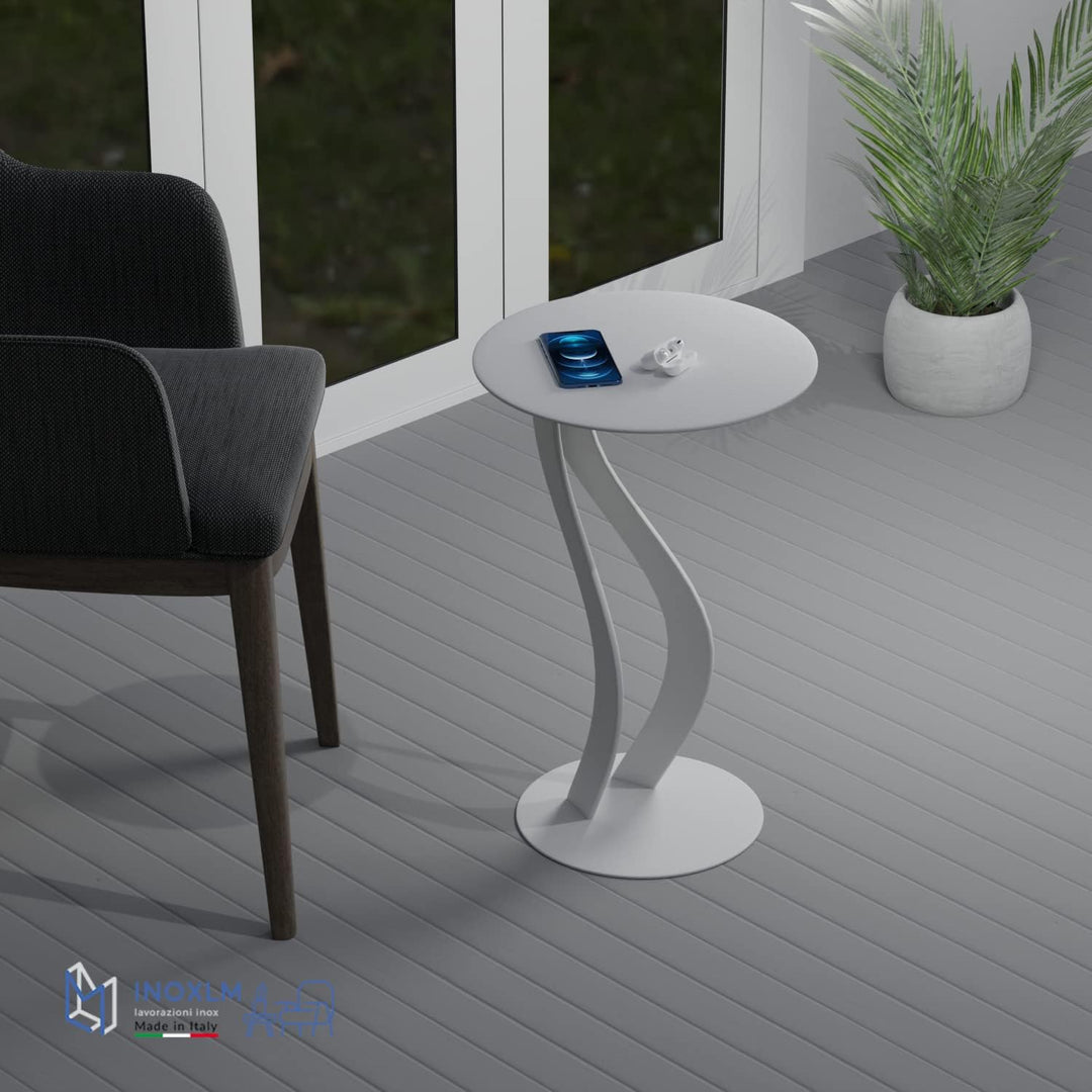 INOXLM Couchtisch Narciso | Couchtisch | Couchtisch | Niedriger Design Tisch | Couchtisch für Wohnzi