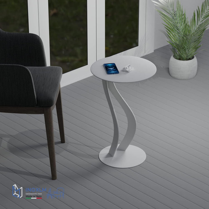 INOXLM Couchtisch Narciso | Couchtisch | Couchtisch | Niedriger Design Tisch | Couchtisch für Wohnzi