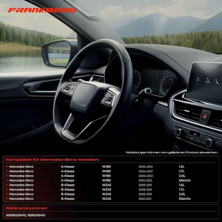 Frankberg Fensterheberschalter Vorne Links für A-Klasse W169 A150 A160 A170 A180 A200 B-Klasse W245