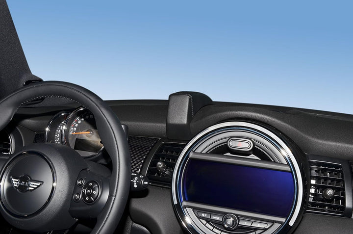 KUDA 5545 Halterung Kunstleder schwarz für Mini ab 2014 (F55/ F56), 5545
