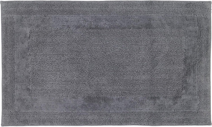 Cawö Badteppiche Luxus Badteppich 1000 anthrazit - 774 60x60 cm, 60x60 cm