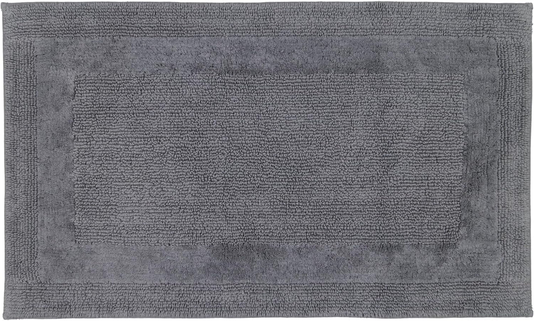 Cawö Home Badteppiche Luxus Badteppich 1000 anthrazit - 774 60x100 cm, 60x100 cm