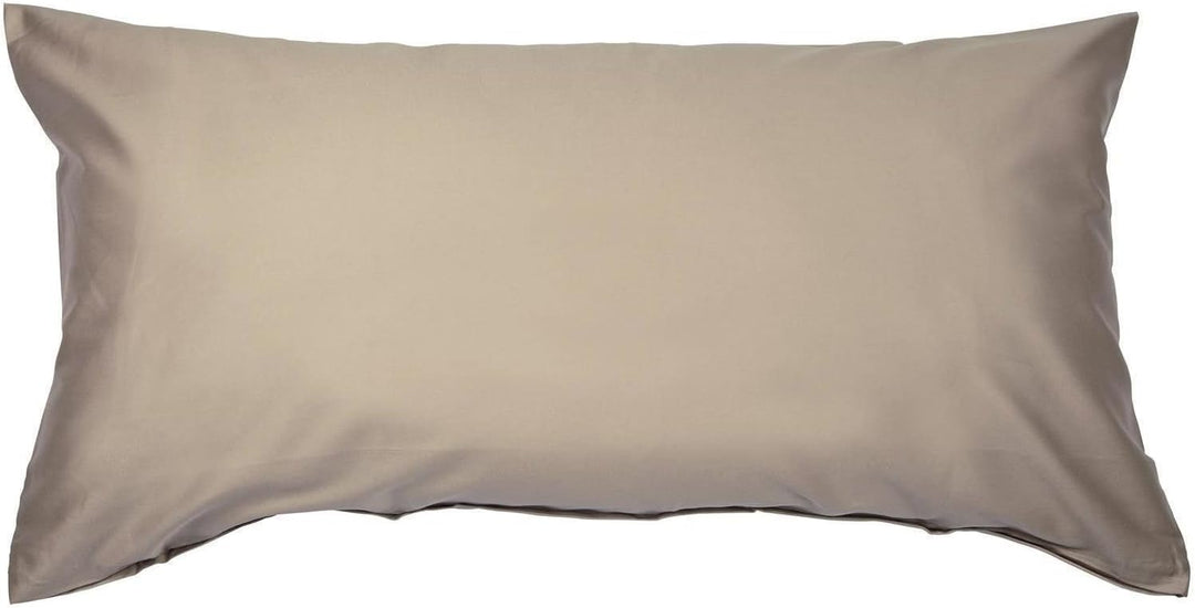 Janine Mako Satin Bettwäsche Uni Colors 200 x 220 cm Cappuccino 200 cm x 220 cm Cappuccino, 200 cm x