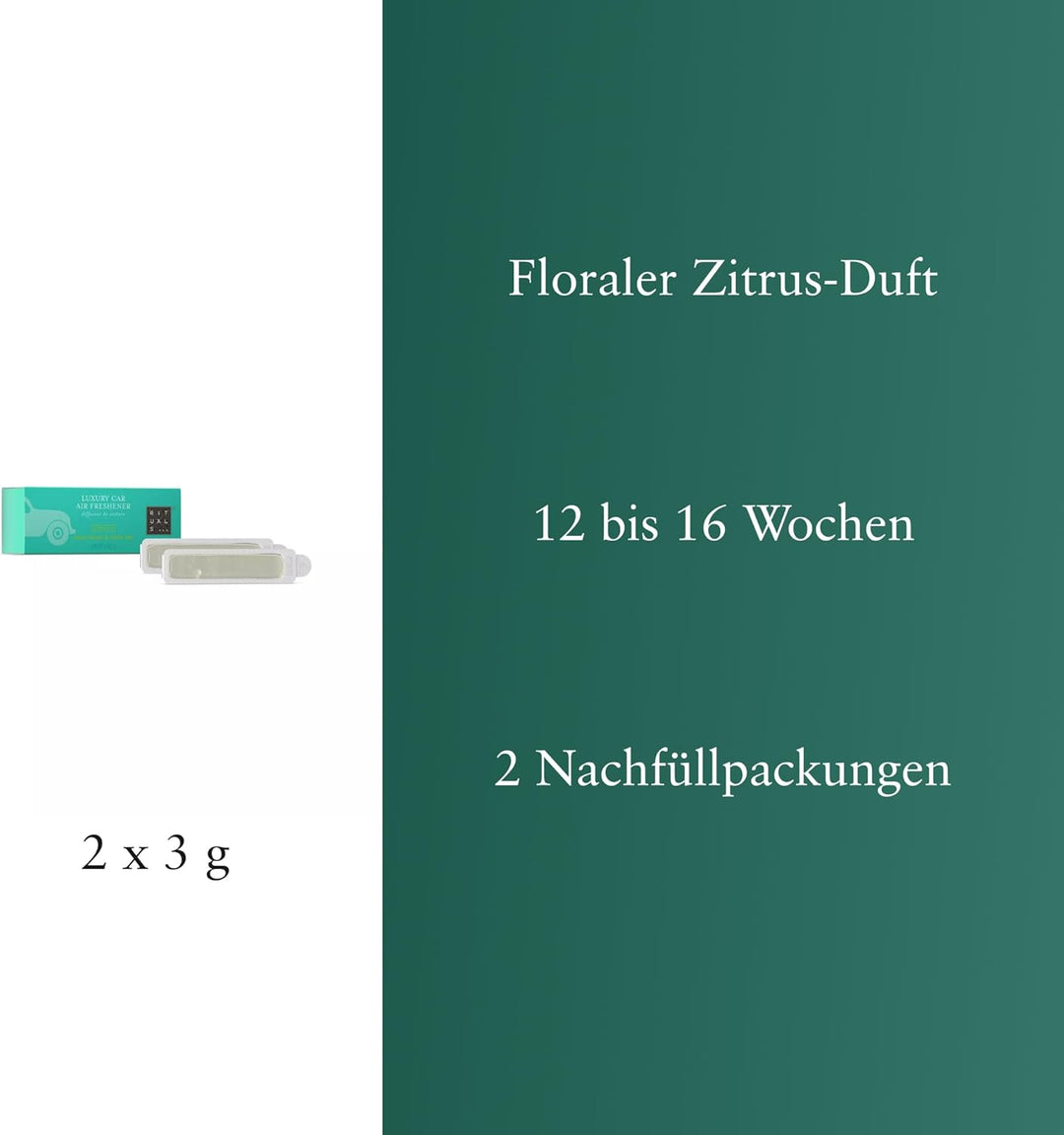 RITUALS Auto Parfüm Refill Karma Car Air Freshener – 2 Nachfüller für das Auto mit Aroma von Lotus u