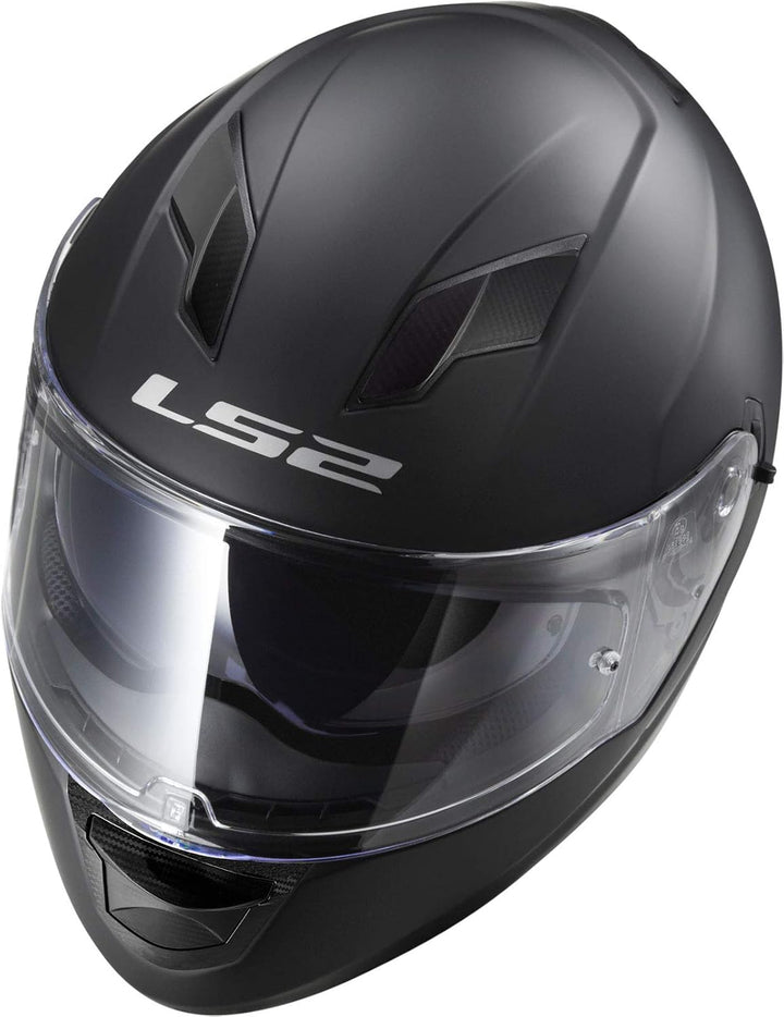 LS2 Motorradhelm STREAM EVO Mat, Schwarz mat, Grösse M M Schwarz mat, M Schwarz mat