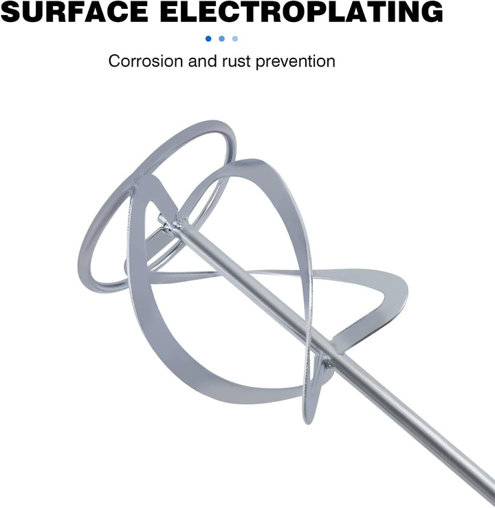 M14-140-600 Rührquirl für DayPlus Elektrische Rührwerk (Farb-Mörtelrührer Betonrührer) - Grösse: 600