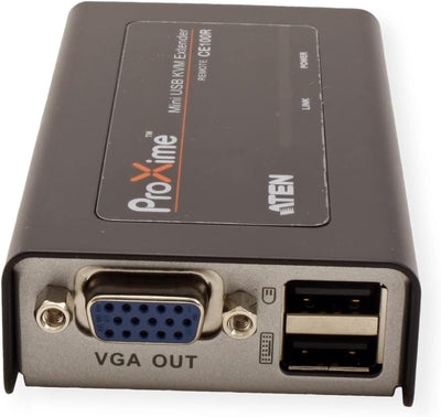 ATEN CE100 Mini-USB KVM Extender 100m