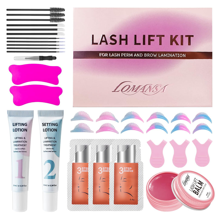 Wimpernlifting Set, Lash Lifting Set, Augenbrauen Lifting